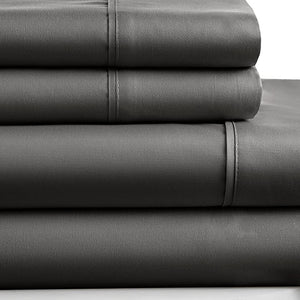 Dark Grey Water Bed Sheets