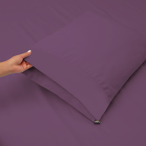 Lavender RV Sheet Set Solid Bliss Sateen