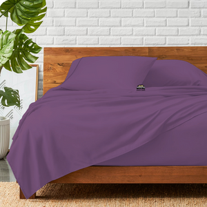 Lavender Sheet Set Bliss Solid Sateen