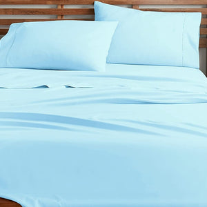 Light Blue Water Bed Sheets