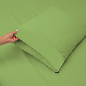 Sage Green RV Sheet Set Solid Bliss Sateen